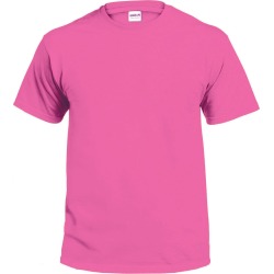 Gildan Adult T - Shirt Medium - Safety Pink