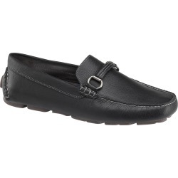 Johnston & Murphy Men's Gibson Bit - Black Tumbled Full Grain Leather - Size 8 - M
