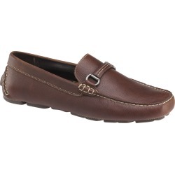 Johnston & Murphy Men's Gibson Bit - Mahogany Tumbled Full Grain Leather - Size 8.5 - M