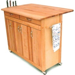 Catskill Craftsmen Kitchen Island w/ Drop Leaf