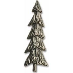 Buck Snort Hardware Tall Pine, Antique Brass