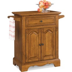 Home Styles Country Casual Small Kitchen Cart