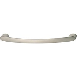 Hafele Modern Zinc Handle 140mm W x 32mm D x 9mm H Nickel Matt