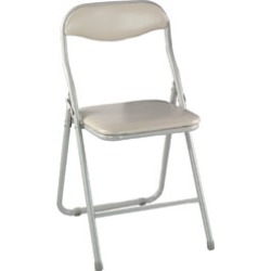 Alston Metal Folding Chair with Vinyl Padded Seat and Back 16 inchW x 15 -/2 inchD x 32 inchH found on Bargain Bro from Kitchen Source for USD $121.24