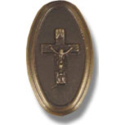 Buck Snort oval crucifix knob