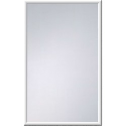 Space Capella Medicine Cabinet with Decorator Frame in White found on Bargain Bro from Kitchen Source for USD $98.69