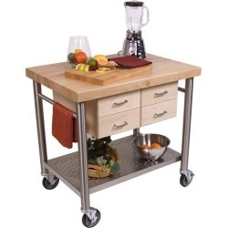 John Boos Cucina Veneto Kitchen Cart