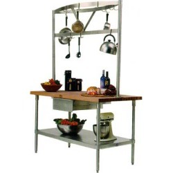 John Boos Cucina Grandioso Kitchen Cart, 48in x 30in