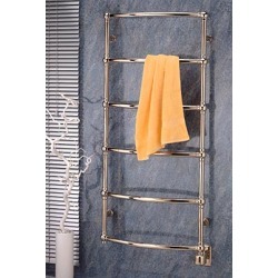 Wesaunard Gold Classic Wall-Mounted Towel Warmer with 6 Curved Rails