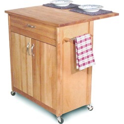 Catskill Craftsmen Cuisine Kitchen Island with Drop Leaf