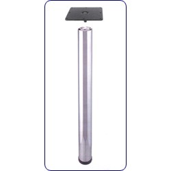 Hafele E-Leg Adjustable Foot in Set of Four with Polished Chrome Finish
