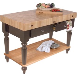 John Boos Cucina Rustica Kitchen Island