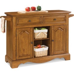 Home Styles Country Casual Large Kitchen Cart