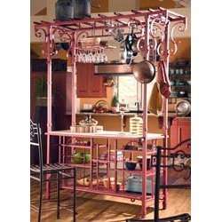 SteelWorx Copperstone Serving Station 78W x 29D x 94H found on Bargain Bro from Kitchen Source for USD $2,710.30