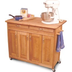 Catskill Craftsmen Kitchen Island with Drop Leaf