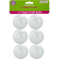 Medium Foam Craft Balls