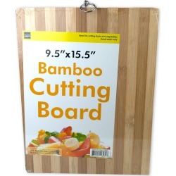 Striped Bamboo Cutting Board