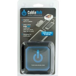 Square Black CableHub Universal Charging Station