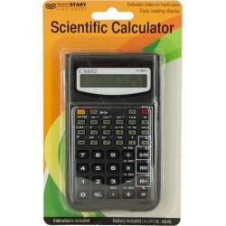 Scientific Calculator with Slide-On Case