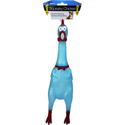 Chicken Dog Chew Toy with Squeaker