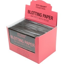 Blotting Paper Infused with Rose in Countertop Display