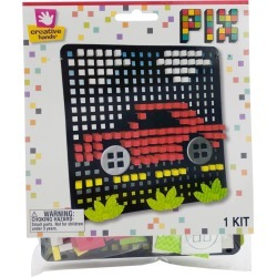 Car Pixel Art 3D Foam Craft Kit