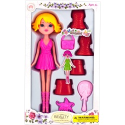 Colorful Changing Dress Doll