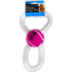 Figure 8 Rope and Ball Dog Toy