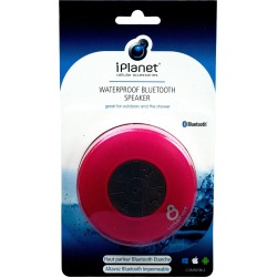 Pink Water Resistant Bluetooth Speaker