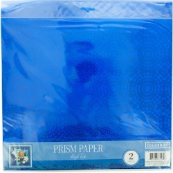 Blue High Tide Prism Craft Paper