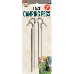 Metal Camping Tent Pegs Set