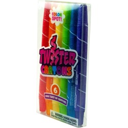 Color Spot 6 Pack Twist Up Crayons