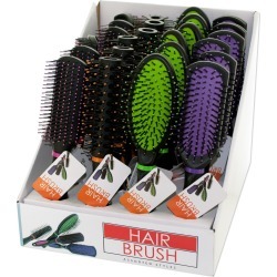 Stylish Hair Brush Countertop Display