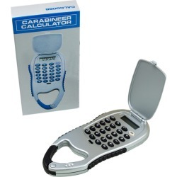 Carabineer Calculator Black