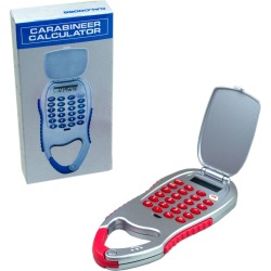Carabineer Calculator Red