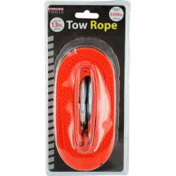 Nylon Tow Rope with Metal Hooks