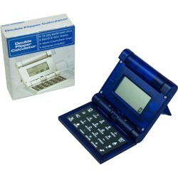 Double Flipper Calculator in Blue