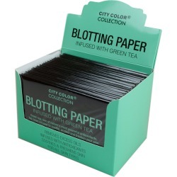 Blotting Paper Infused with Green Tea in Countertop Display