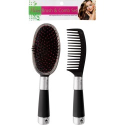 Hair Brush & Comb Set
