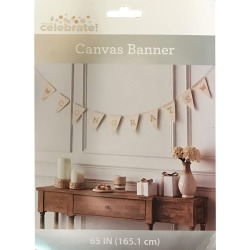 Canvas Congratulations Banner