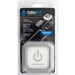 Square Silver CableHub Universal Charging Station