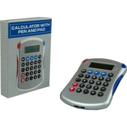 Calculator with Pen and Pad