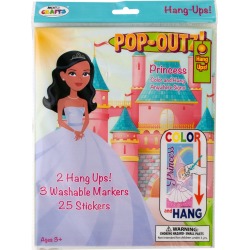 Princess Pop-Outz Hang Ups Activity Set
