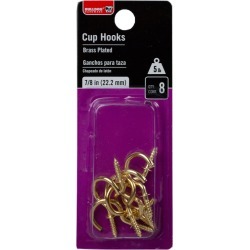 Bulldog Hardware Brass Plate 8 Pack 7/8