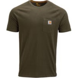 Carhartt Force Delmont Adult Short Sleeve T-Shirt in Green Size Large found on Bargain Bro Philippines from lacrosse monkey for $21.99