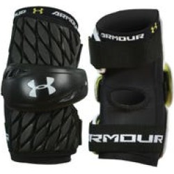 Under Armour VFT+ 3 Lacrosse Arm Pads in Black Size X-Large found on Bargain Bro from lacrosse monkey for USD $60.78