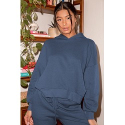 Boat House Denim Blue Pullover Hoodie | Lulus