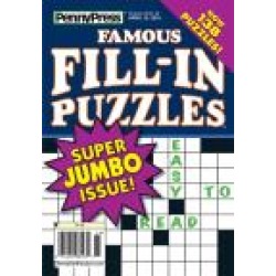 Famous Fill-In Puzzles