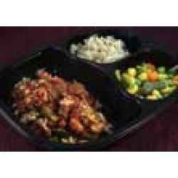 Santa Fe Chicken with South West Sauce, Lemon Cilantro Brown Rice and Mixed Vegetables - Individual Meal