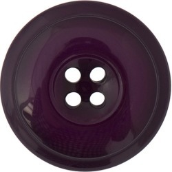 Contrast Back Fashion Button -27mm-PURPLE